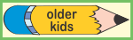 Older Kids Pencil Toddler page